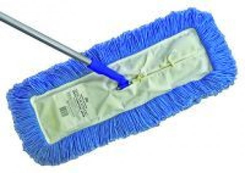 Edco 320 Dust Control Mop Swivel Head and Handle Combo