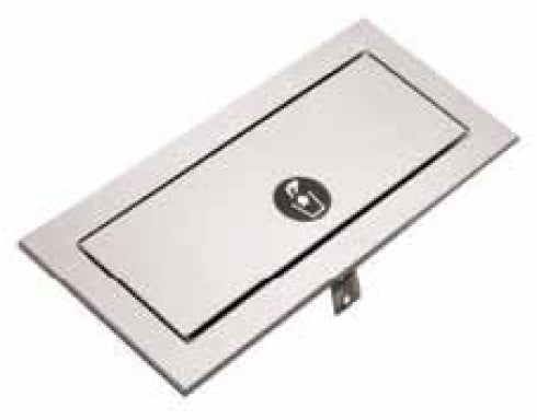 BOBRICK  B527 Waste Chute Counter Top with Self Closing Door