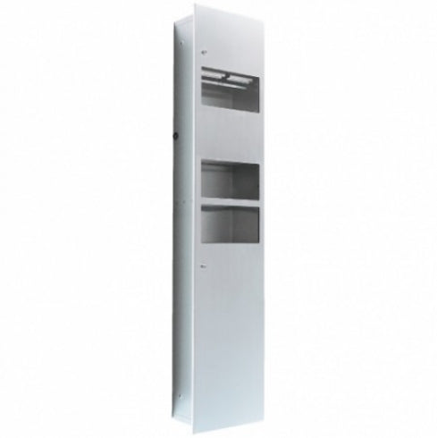 BEST BUY 3 in 1 Combo Unit Towel Dispenser Hand Dryer and Waste Receptacle