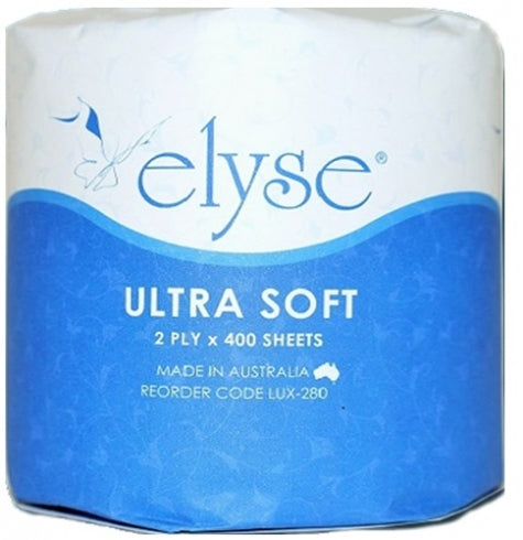 ELYSE Premium  EUS-400 Toilet Paper Ultra Soft 2Ply