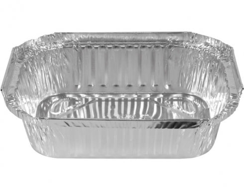 Castaway  Foil Takeaway Container Medium Shallow