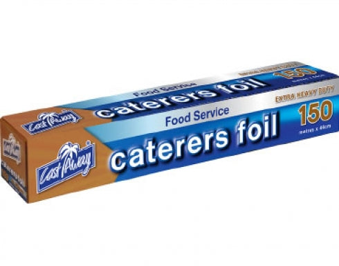 Castaway  Caterers Extra Heavy Duty Alumium Foil Roll 150m