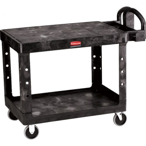 Rubbermaid  4525 Utility Cart with Flat Shelf Heavy Duty
