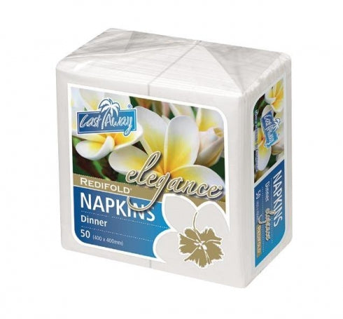 Castaway Elegance  Dinner Napkins RediFold