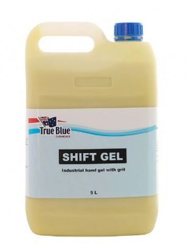 True Blue Shift Gel Industrial Hand Gel with Grit