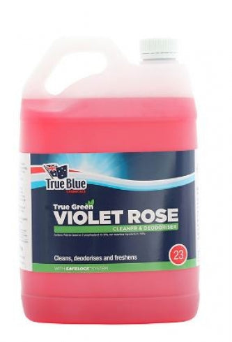 True Blue  Violet Rose Cleaner and Deodoriser