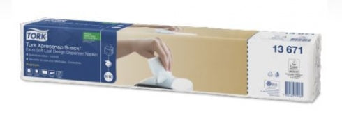 TORK N10 Xpressnap  13671 Napkins Extra Soft Leaf Design