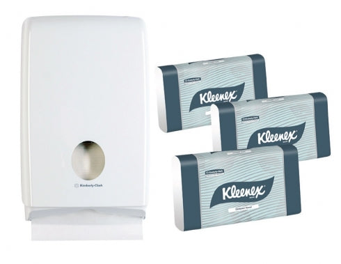 Kleenex  4441 Compact Hand Towel Starter Pack