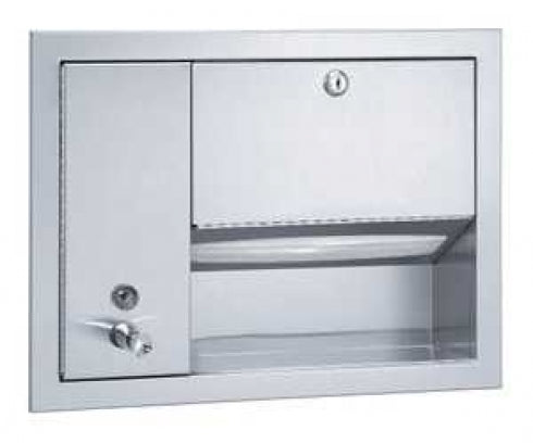 Bradley 1471 Paper Towel and Soap Dispenser