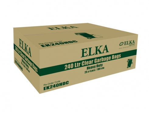 BEST BUY Elka EK240 Garbage Liners 240L Heavy Duty
