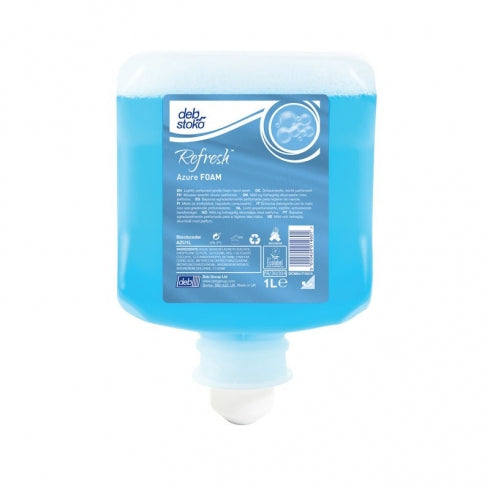 Deb Refresh Azure AZU1L Hand Wash Foam