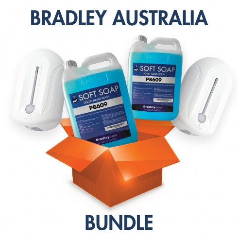 Bradley Bundle  Soap Bundle Soap Dispensers and Soap Refills