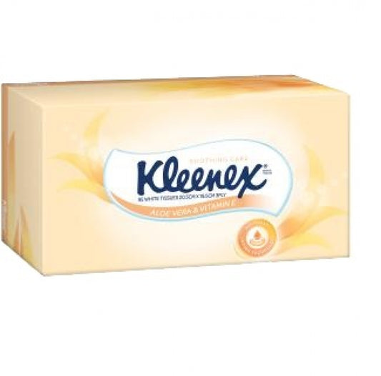 Kleenex  2 Ply Aloe Vera Kleenex Facial Tissues White