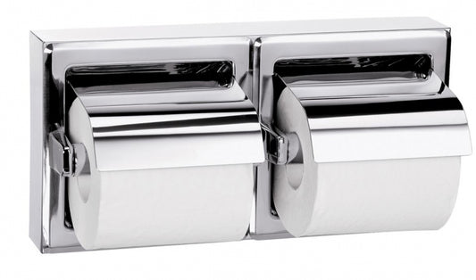 Bradley  5126 Dual Roll Holder Hooded Surface Mount