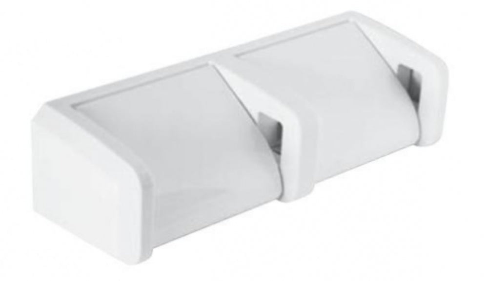 Bradley  5244 Double Toilet Roll Holder Hooded