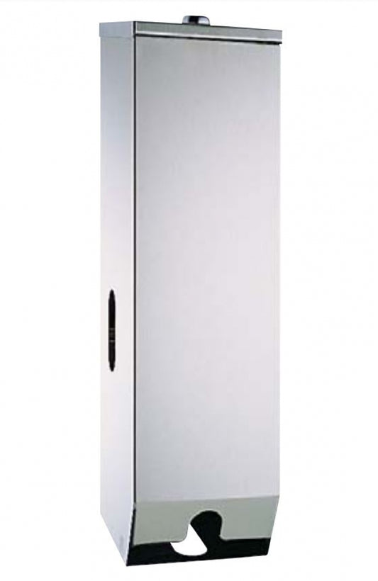 Bradley  5443 Triple Toilet Roll Dispenser Lockable