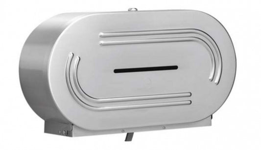 Bradley  5425 Double Jumbo Toilet Roll Dispenser