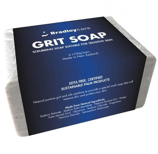 Bradley Bradleycare  PS71133 Grit Soap Bars 4 Pack