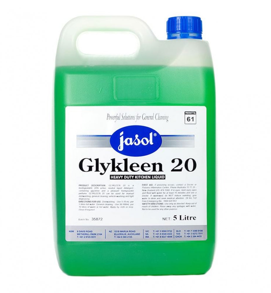 Jasol Kitchen Glykleen 20 Multi-Purpose Liquid Detergent