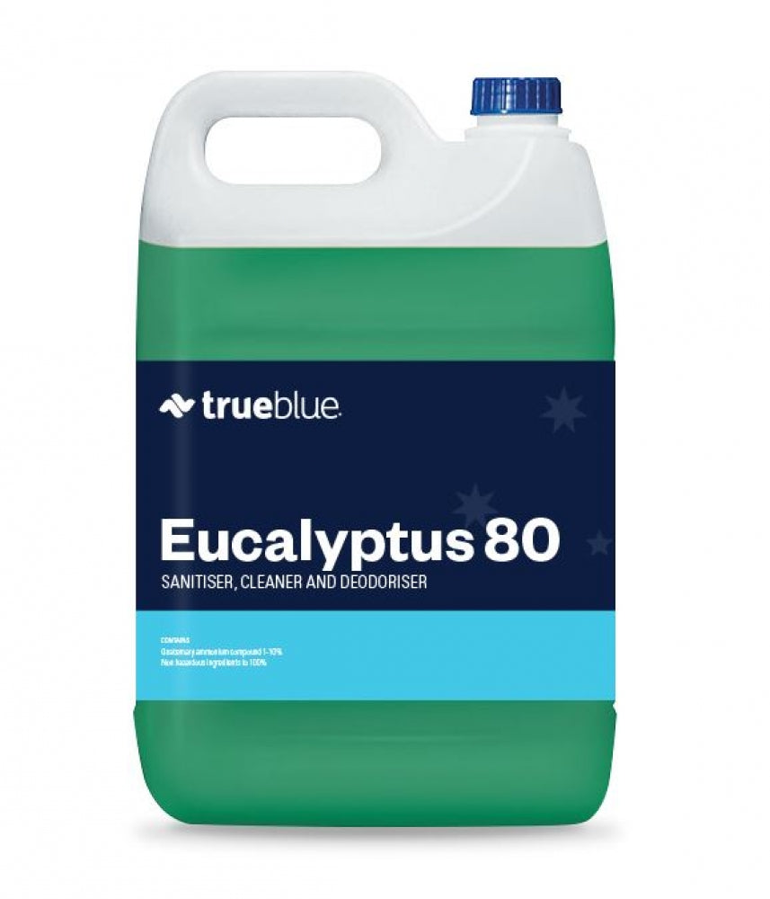 True Blue  Eucalyptus 80 Sanitiser and Deodoriser