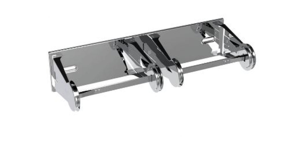 Bradley  5224 Double Toilet Roll Holder Anti-Theft