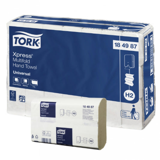 TORK H2 Xpress  184987 Multifold Hand Towel Slimline