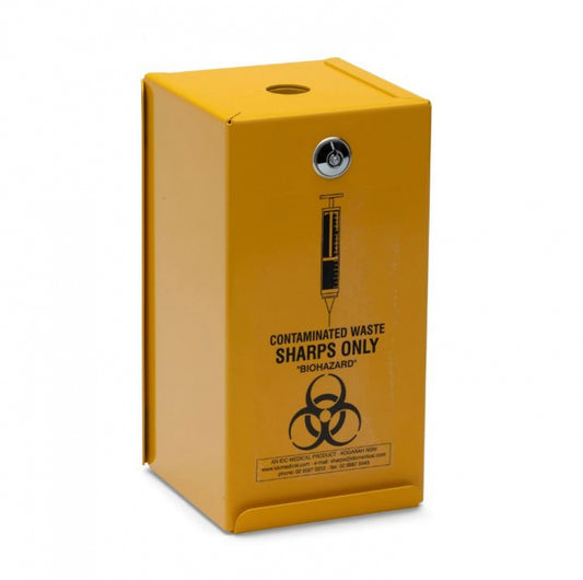 IDC Medical  YA2L Steel Security Safe Sharps Disposal 2L