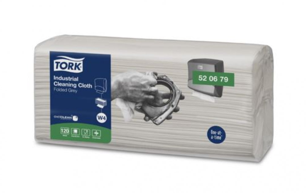 TORK W4 520679 Industrial Cleaning Cloth Folded
