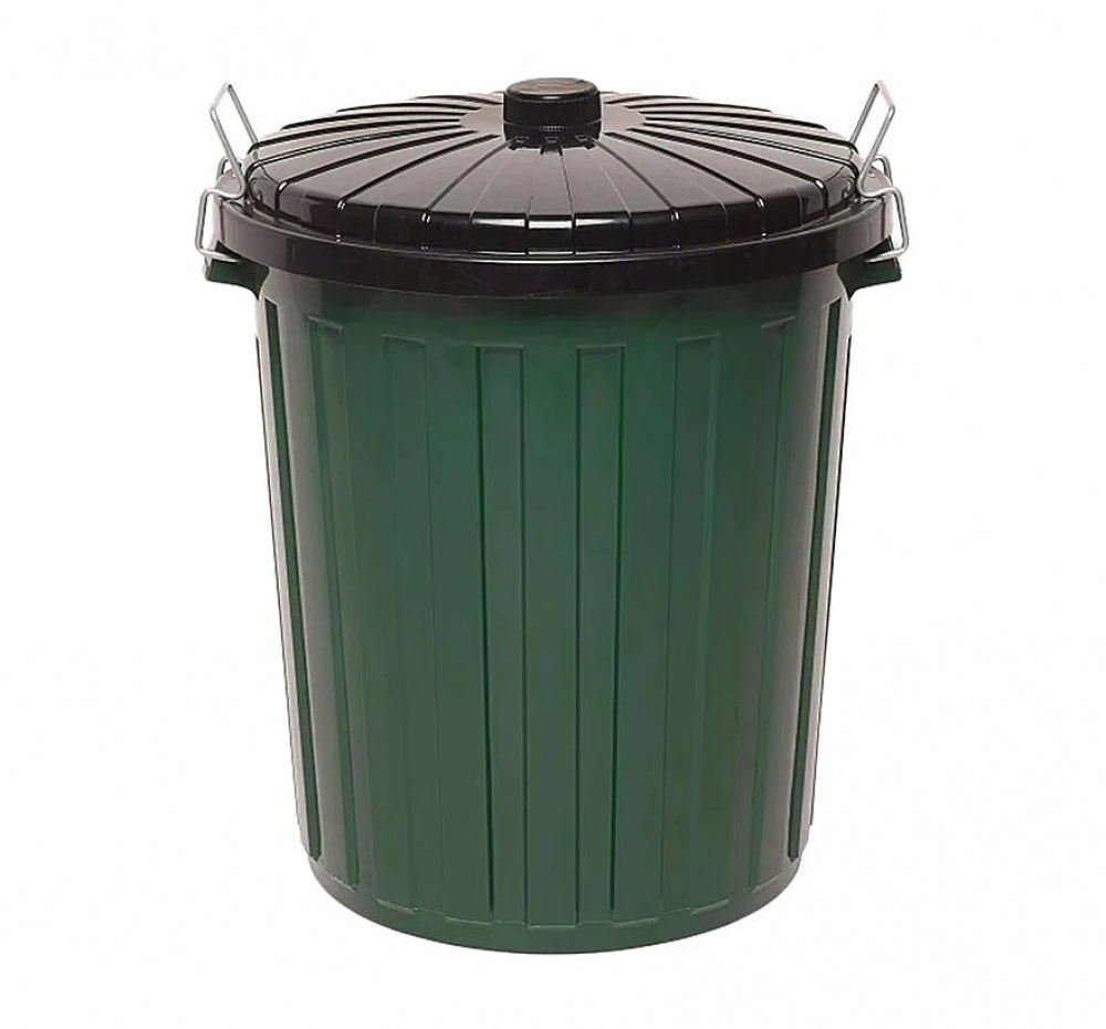 Edco  19190 Plastic Garbage Bin With Lid 55L