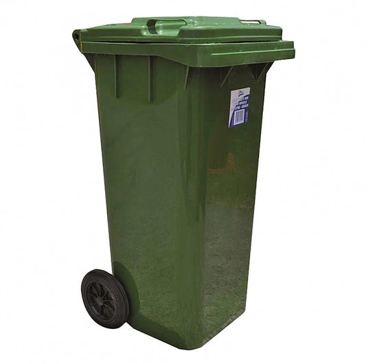 Edco  19412 Heavy Duty Bin With Wheels 120 Litre