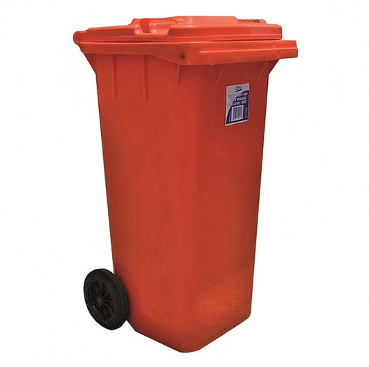 Edco  19411 Heavy Duty Bin With Wheels 120 Litre