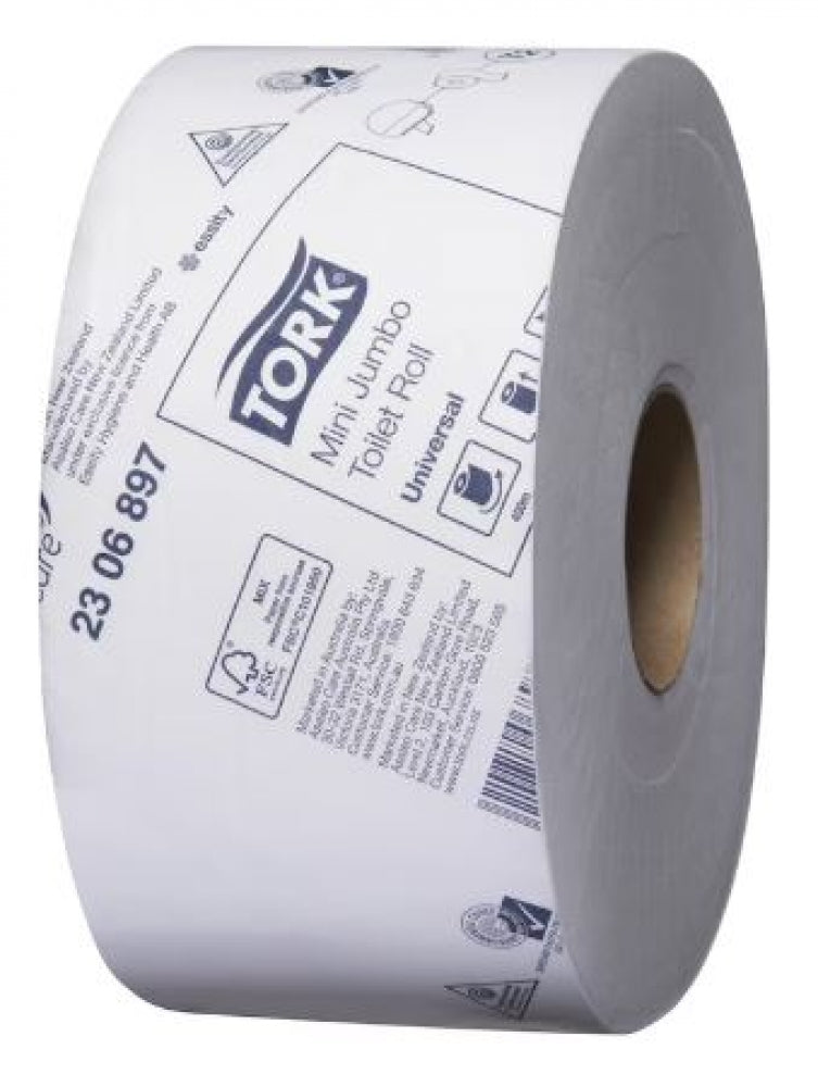 TORK T2  2306897 Jumbo Toilet Paper Mini Universal 400m