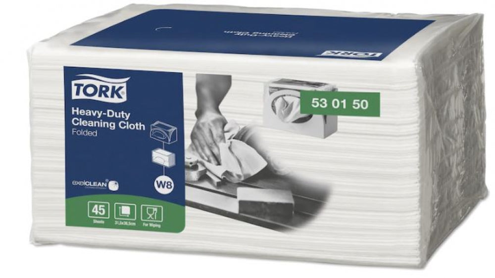 TORK W8 530150 Cloth Small Pack Heavy Duty