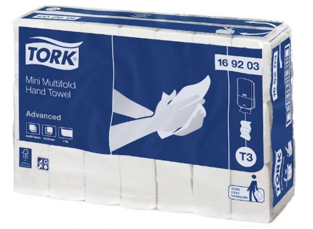 TORK  169203 Hand Towel Mini Multifold