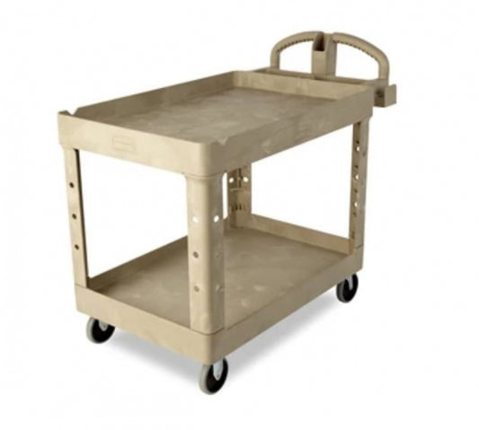 Rubbermaid  4520 Utility Cart Medium 2 Tier