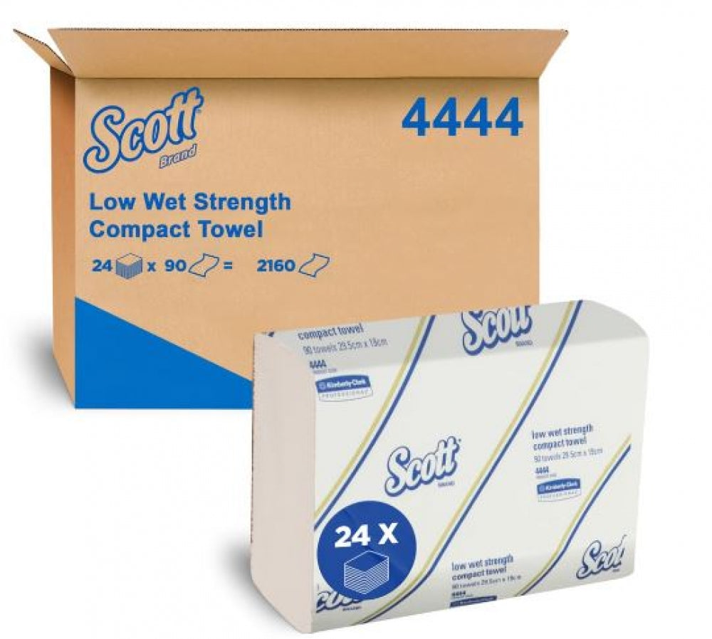 Scott Low Wet Strength Compact Towel