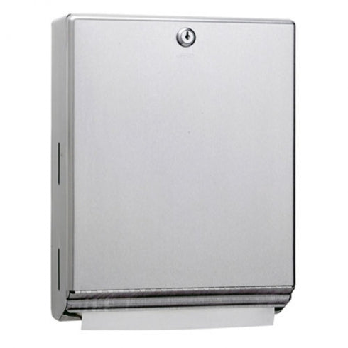 BOBRICK B262 Paper Towel Dispenser with Tumbler Lock