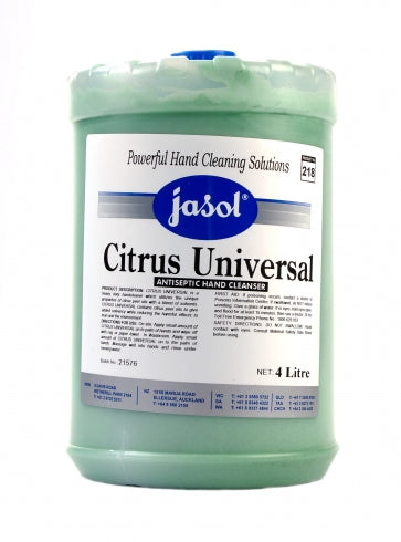 Jasol Handcare  2070241 Citrus Universal Industrial Grit Soap