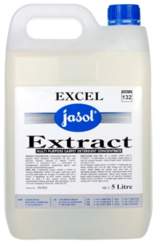 Jasol Cleaner Excel Extract Carpet Extraction Cleaner