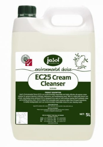 Jasol Environmental  EC25 Cream Cleanser