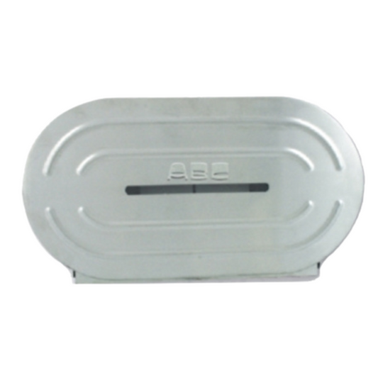 ABC  D-500/2SS Double Jumbo Toilet Roll Dispenser