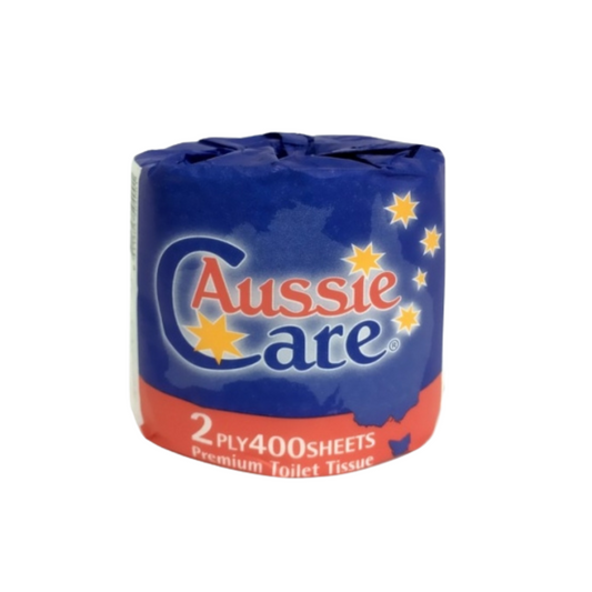 ABC Aussie Care  AU-400 Toilet Rolls 400 Sheet Wrapped 2 Ply