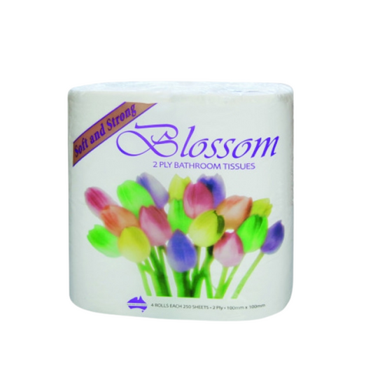 ABC Blossom  000111 Toilet Rolls 250 Sheet 2Ply