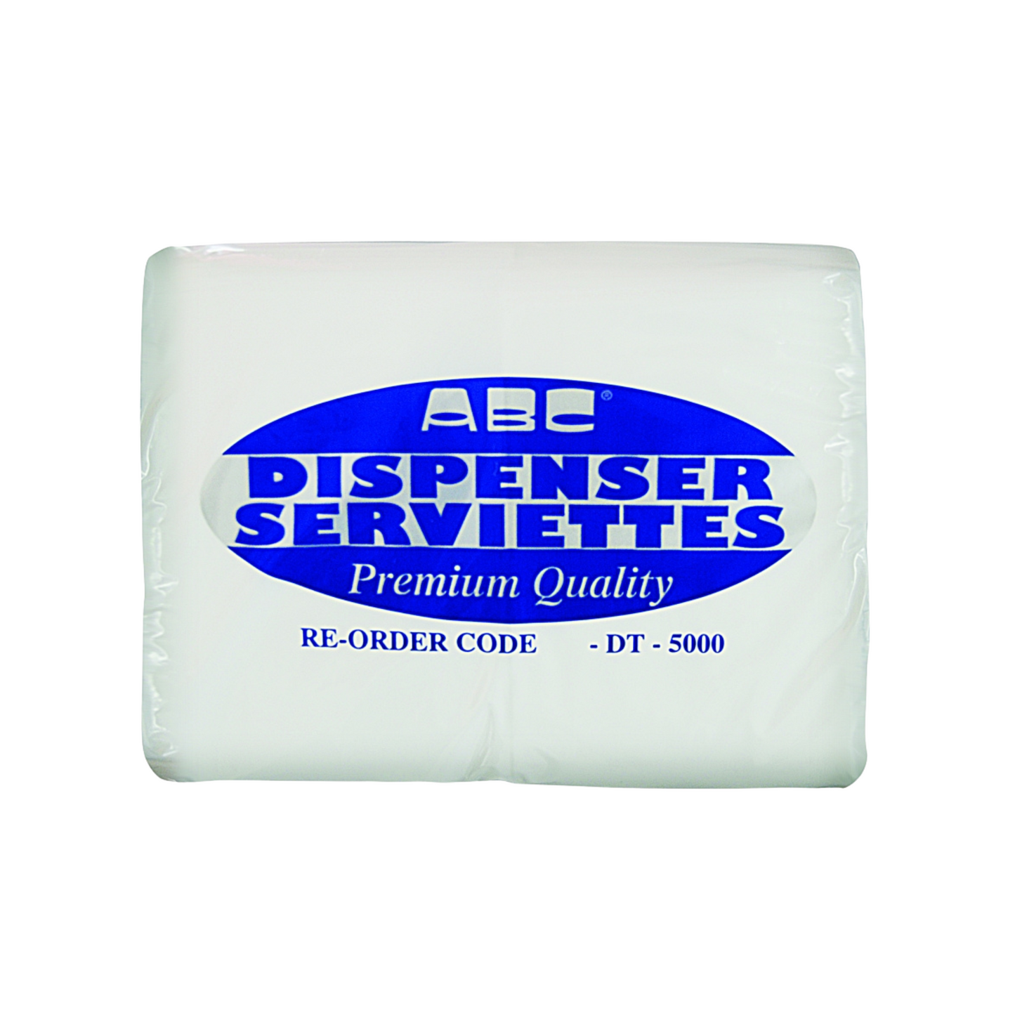 ABC Tall Fold 1 Ply Serviettes