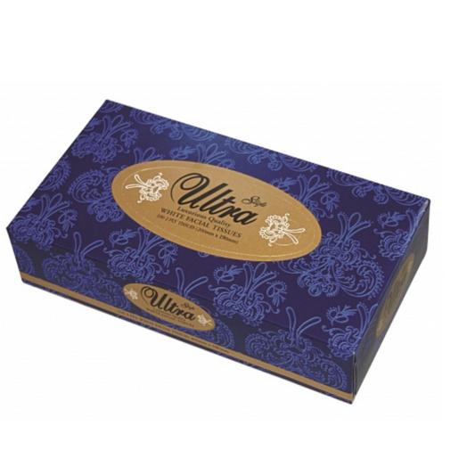 ABC Style Ultra  Facial Tissues 100 Sheet 2 Ply