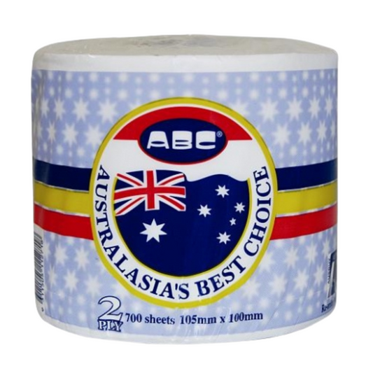 ABC  AU-700 Toilet Rolls 700 Sheet 2 Ply