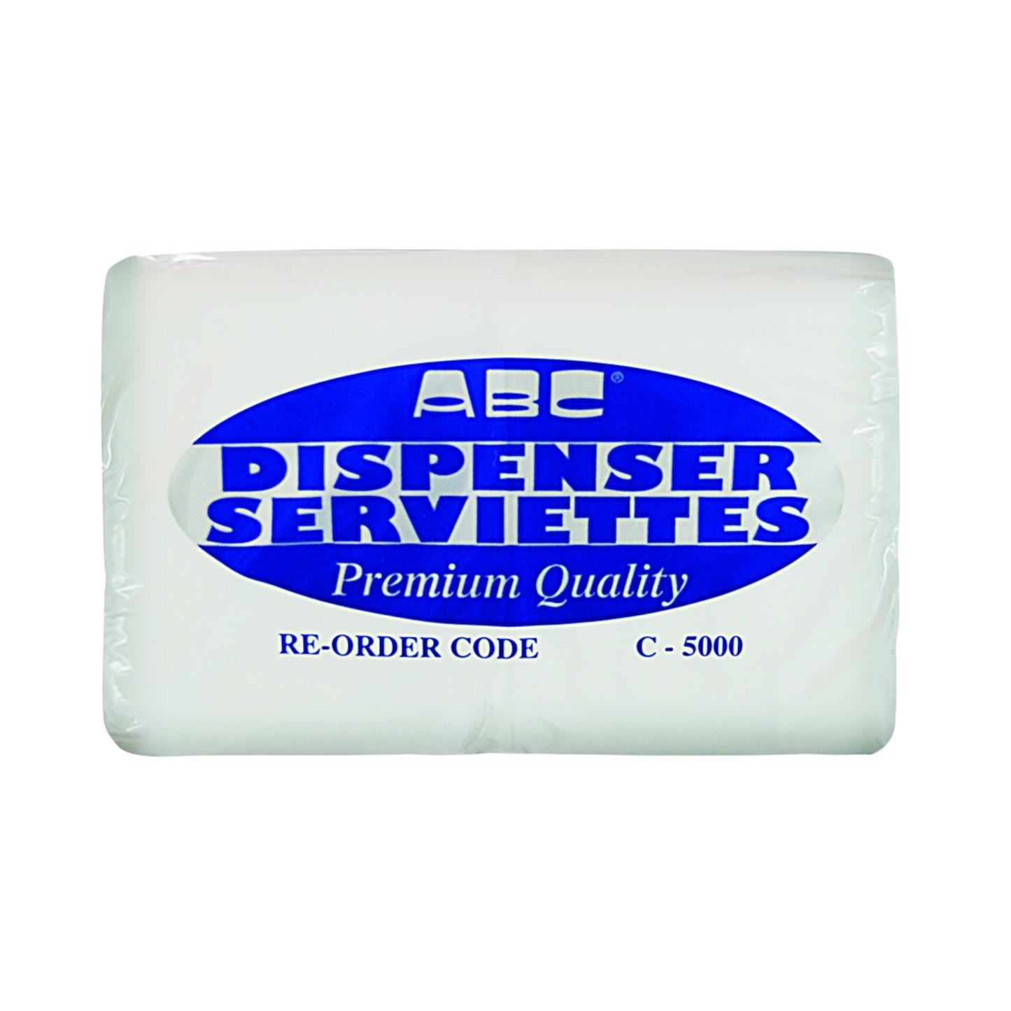 ABC Compact Fold 1 Ply Serviettes