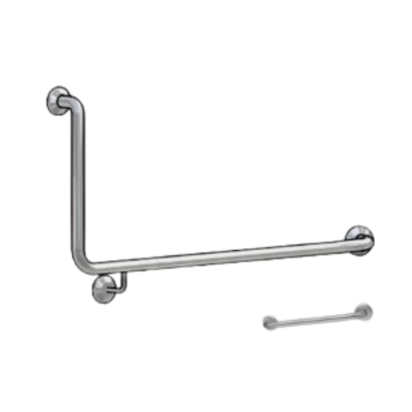 BEST BUY Toilet Grab Rail Set BBR-015 90 degree