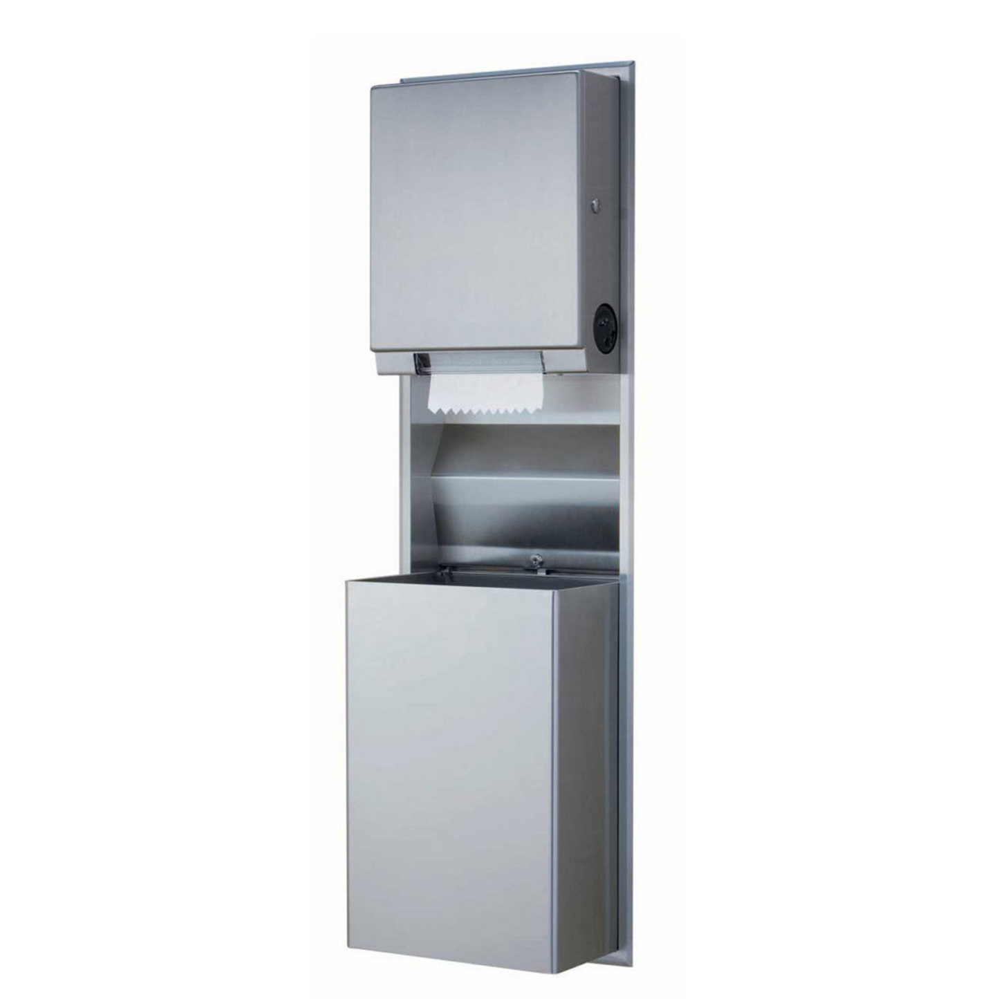 BOBRICK Classic B3961 Auto Roll Towel Dispenser and Waste Bin 45.5L