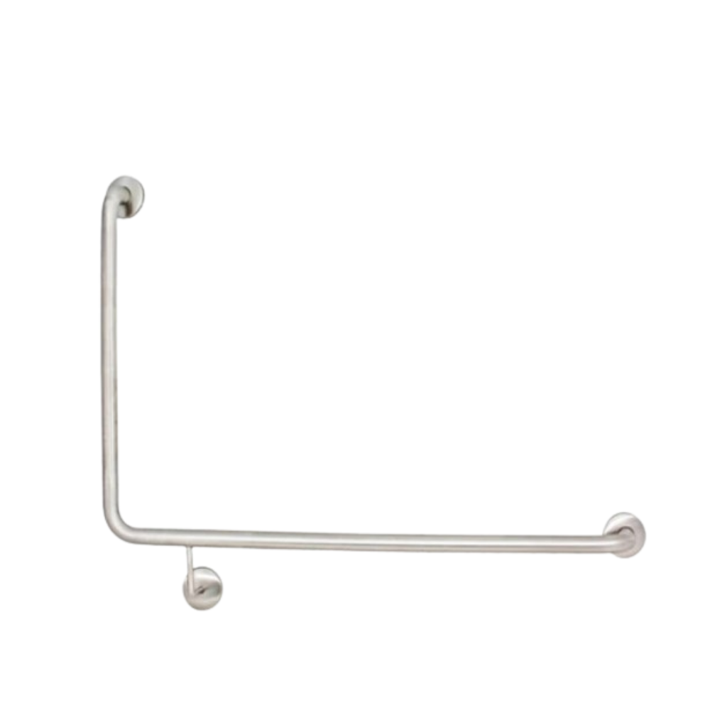 Bradley 812 Toilet Grab Rail 90 Degree Right Hand